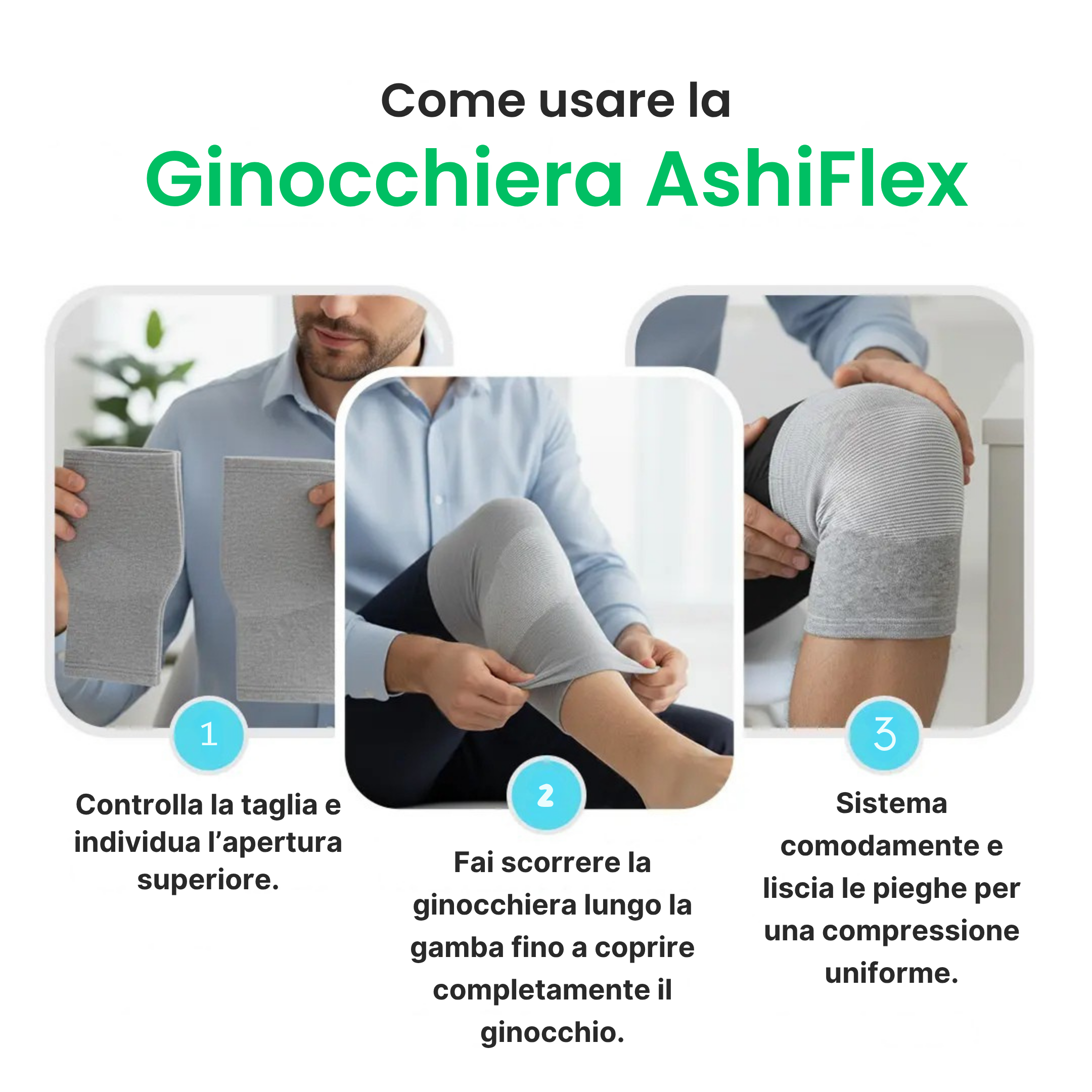 Ginocchiera Bambù Ashi™